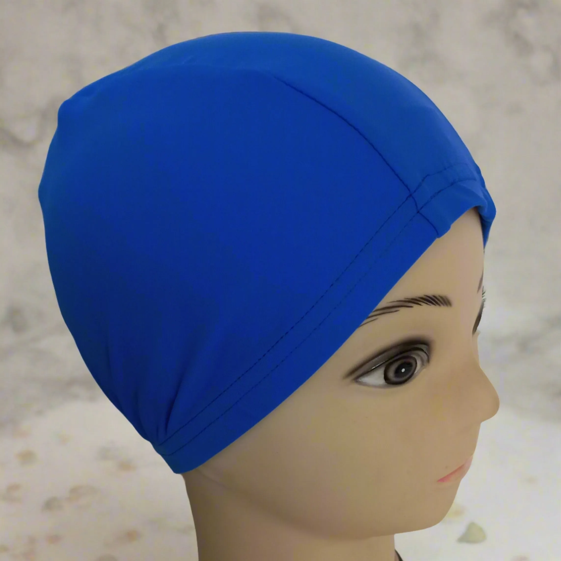 004 Long Hair Lycra Swim Caps