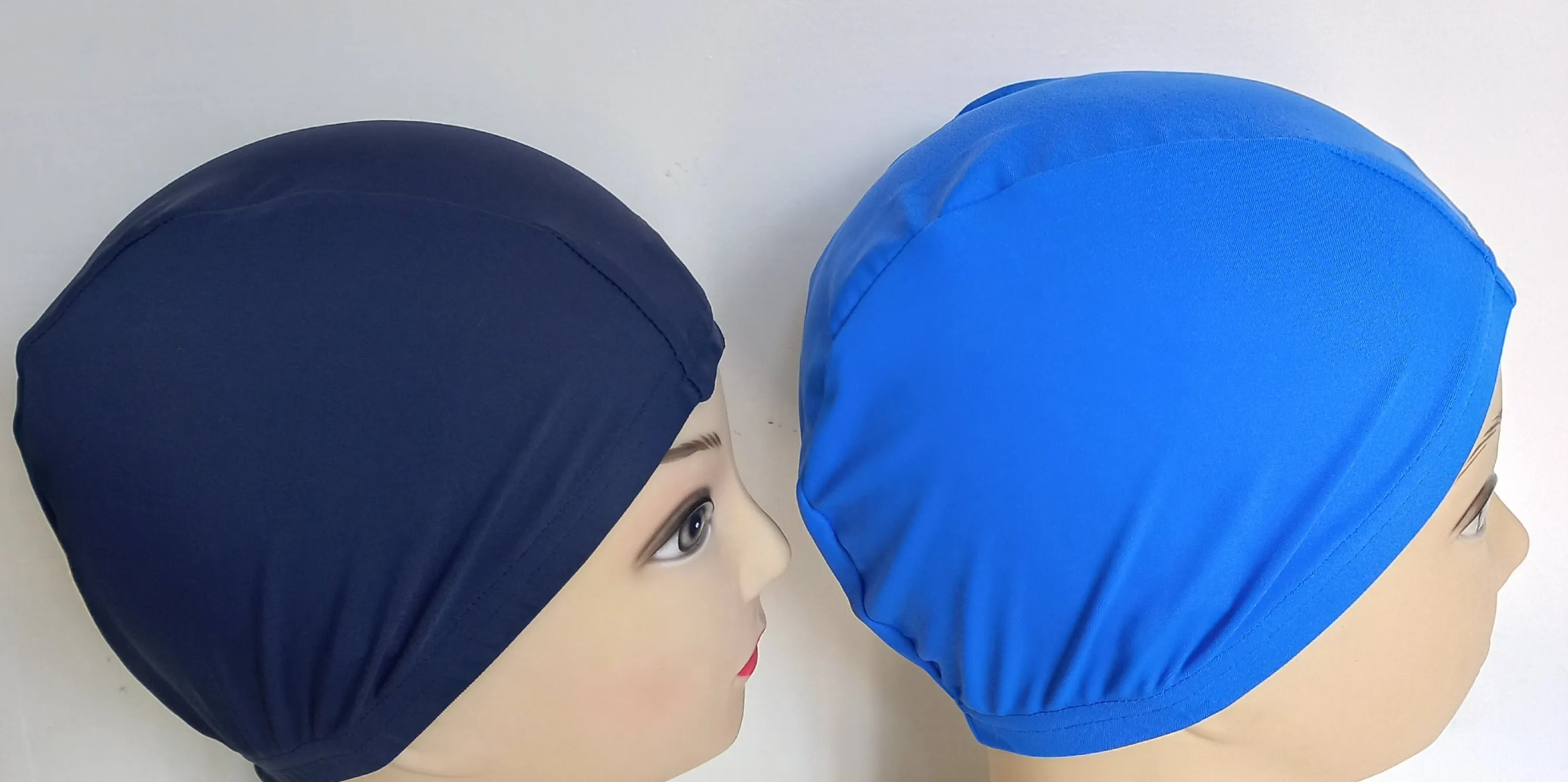 004 Long Hair Lycra Swim Caps