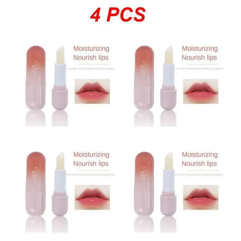 1~10PCS Natural Lip Balm Natural Plant Formula Nice Lip Color Not Greasy Avocado Butter Lip Balm Smoothes Fine Lines Anti-drying