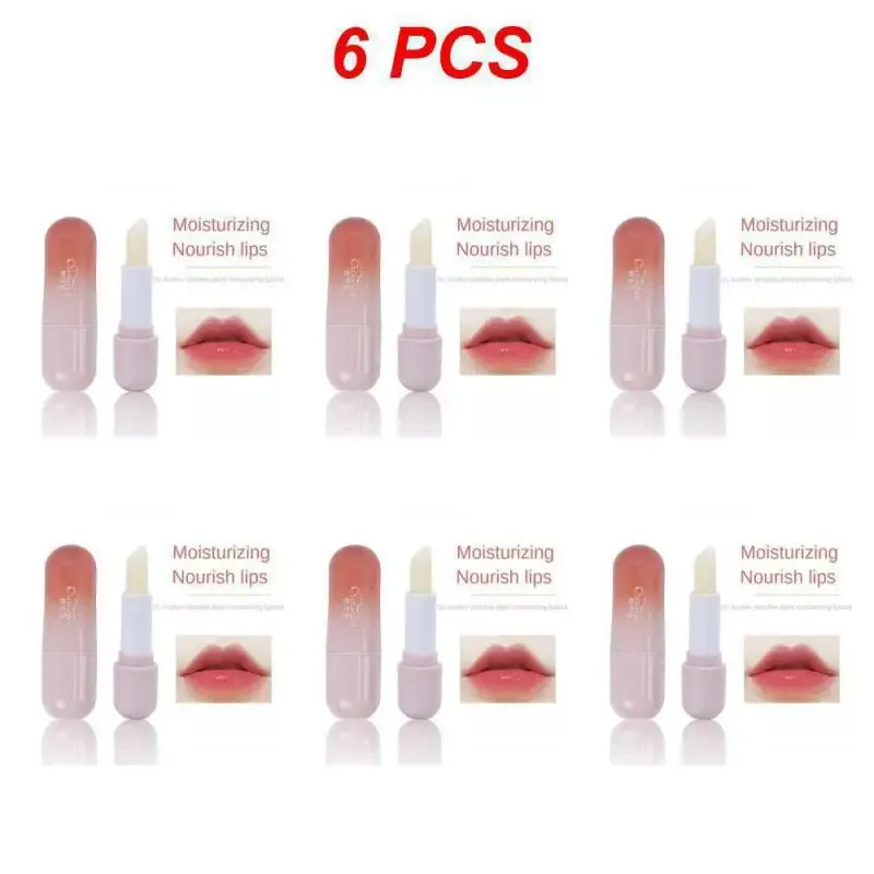 1~10PCS Natural Lip Balm Natural Plant Formula Nice Lip Color Not Greasy Avocado Butter Lip Balm Smoothes Fine Lines Anti-drying