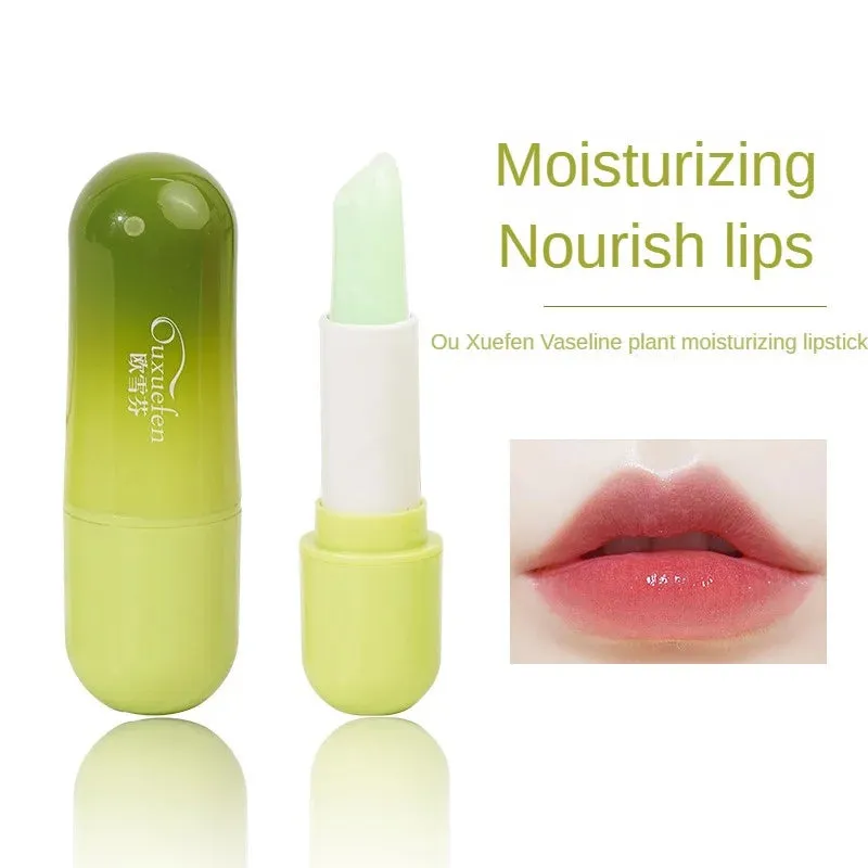 1~10PCS Natural Lip Balm Natural Plant Formula Nice Lip Color Not Greasy Avocado Butter Lip Balm Smoothes Fine Lines Anti-drying