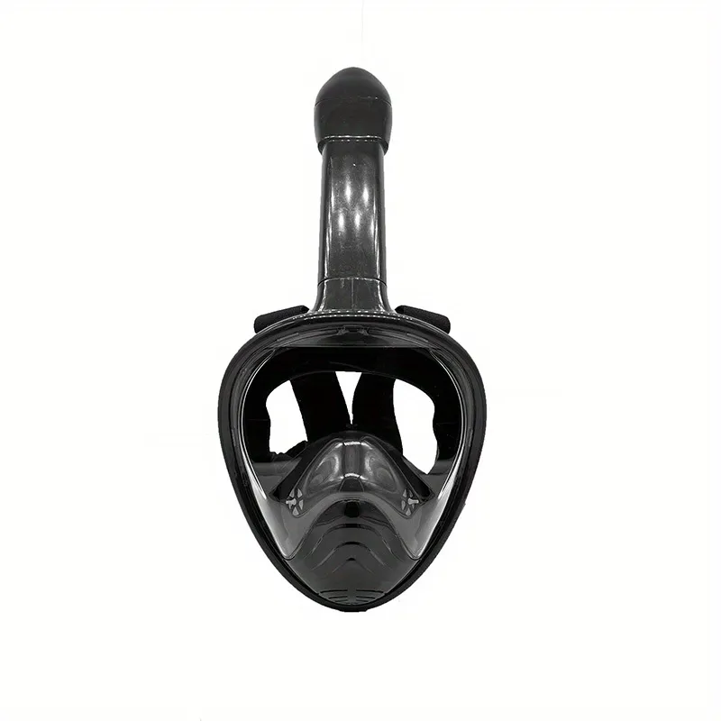 360 Panoramic View Full Face Snorkel Mask with Camera Mount