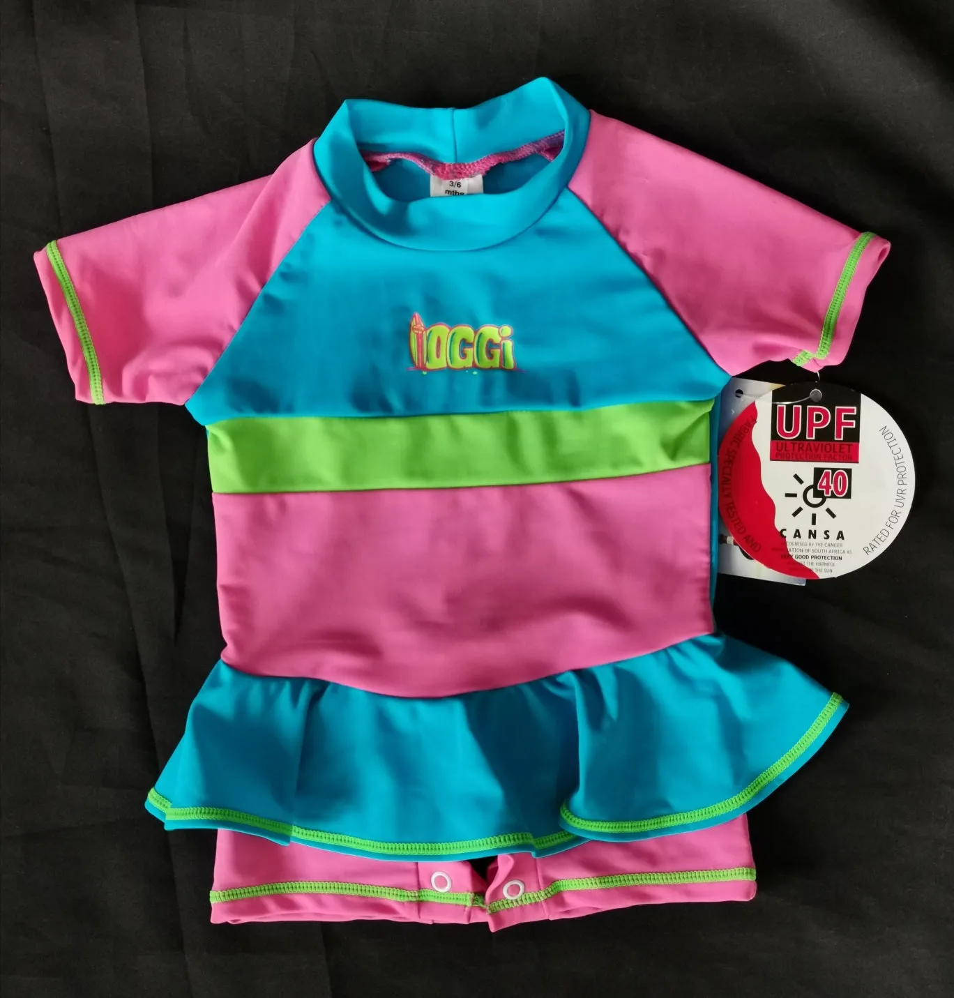 920 Baby Sunsuit, Stripes