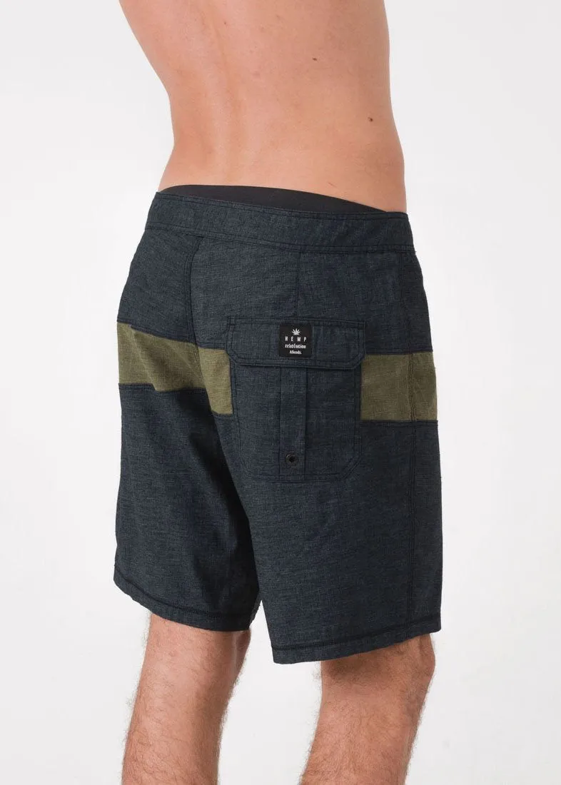 Afends Mens Overthrow - Fixed Waist Boardshort