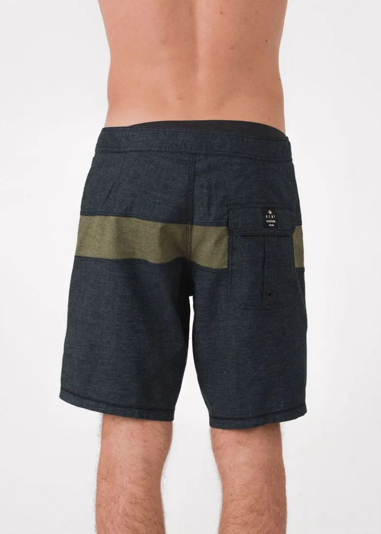 Afends Mens Overthrow - Fixed Waist Boardshort