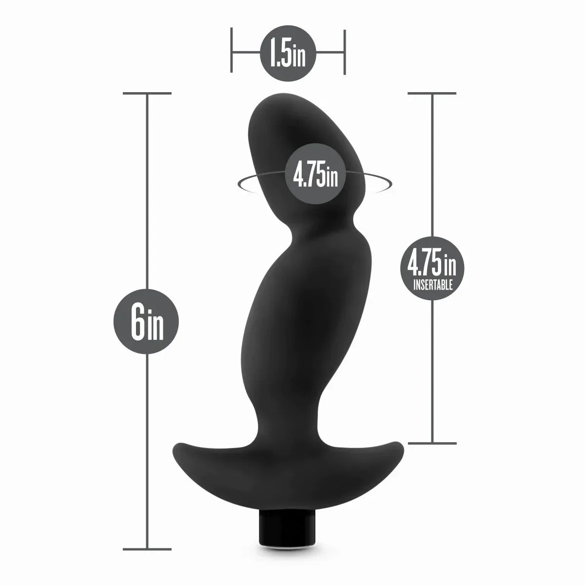 Anal Adventures Platinum Prostate Massager