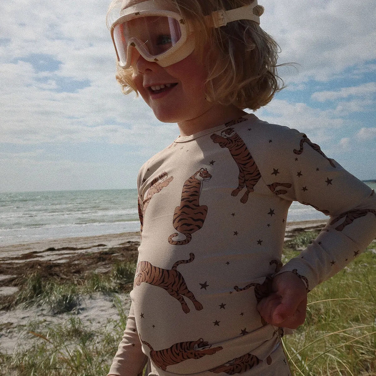 Aster Swim Blouse in Tiger by Konges Sløjd