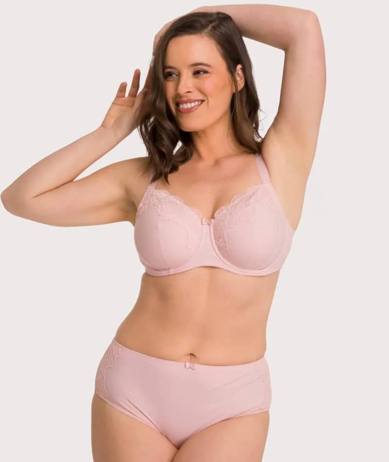 Ava & Audrey Jacqueline Full Cup Underwired Bra - Blush