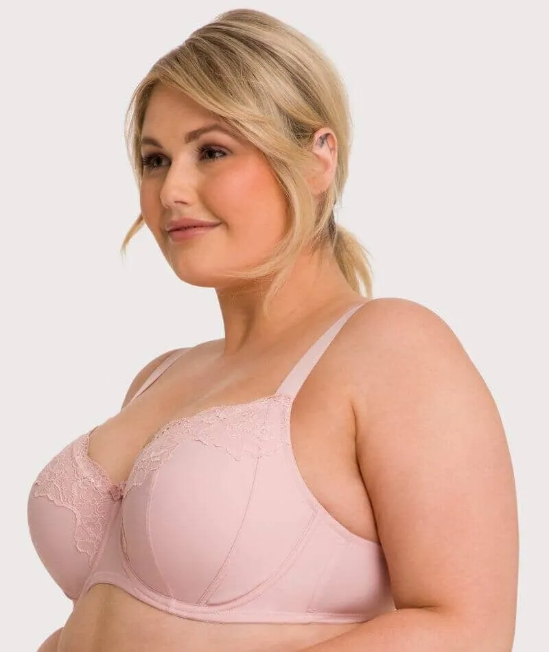 Ava & Audrey Jacqueline Full Cup Underwired Bra - Blush