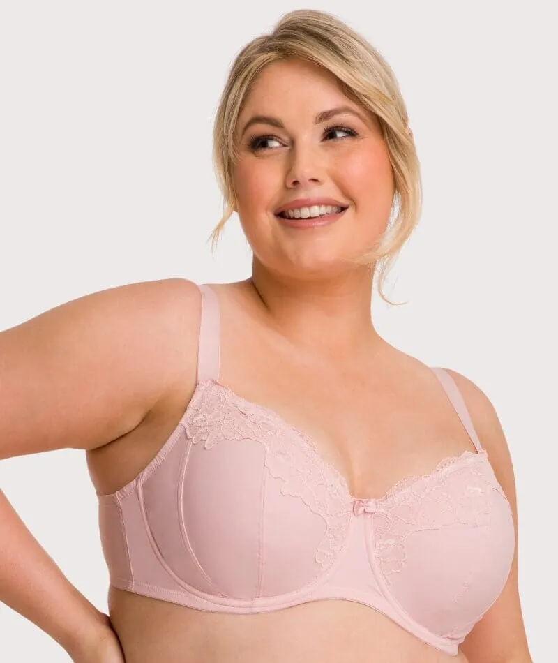 Ava & Audrey Jacqueline Full Cup Underwired Bra - Blush