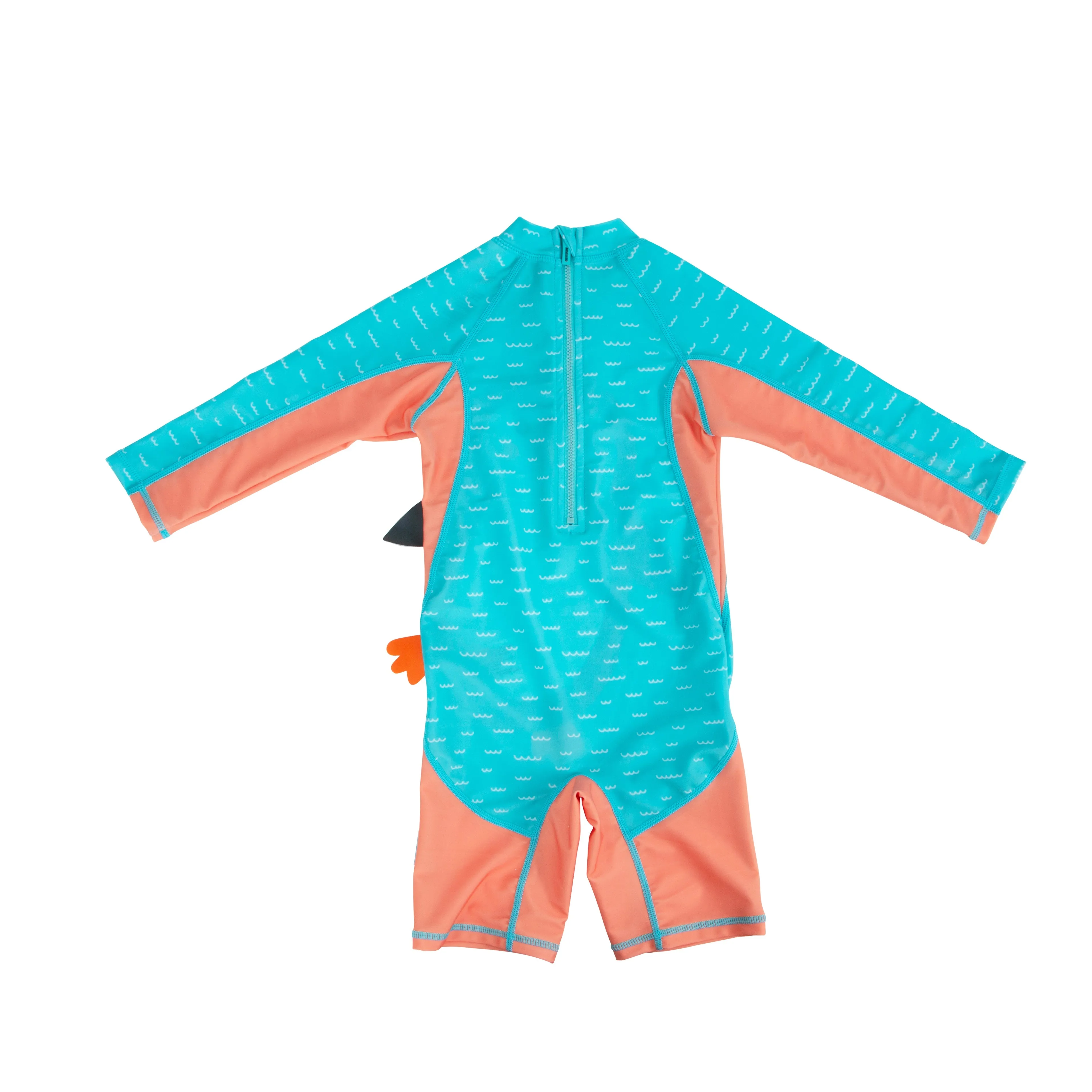 Baby   Toddler UPF50  Rashguard One Piece Swimsuit - Penguin