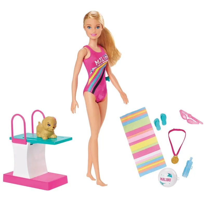 Barbie Dreamhouse Adventures Swim 'N Dive Doll