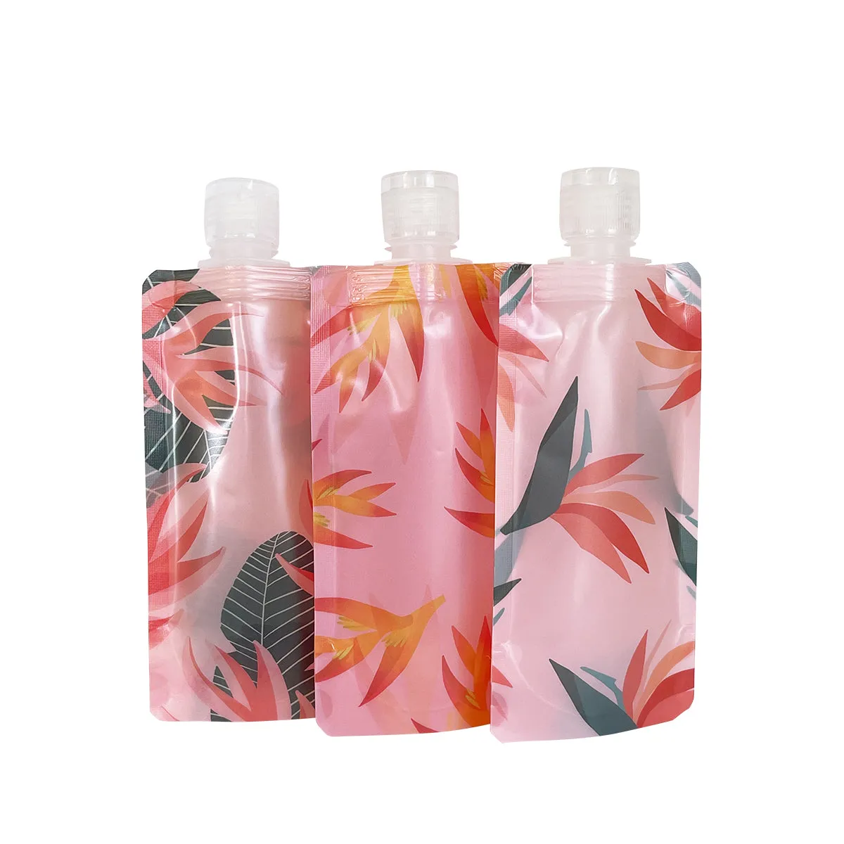 Birds of Paradise Travel Pouch Set of 3