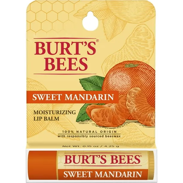 Burt's Bees by Burt's Bees , 100% Natural Moisturizing Lip Balm - Sweet Mandarin  --4.25g/0.15oz