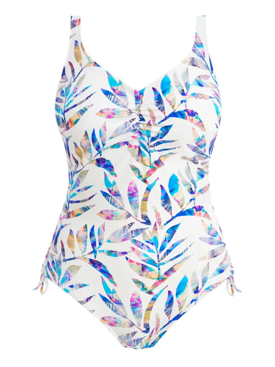 Calypso Harbour Twist Front Swimsuit - Multi