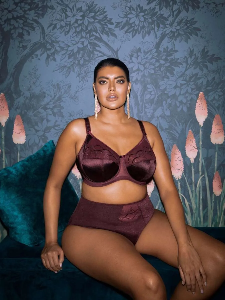 Cate Full Cup Bra - Raisin