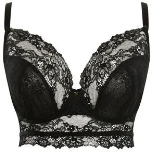 Cleo by Panache Selena Longline Plunge - Black