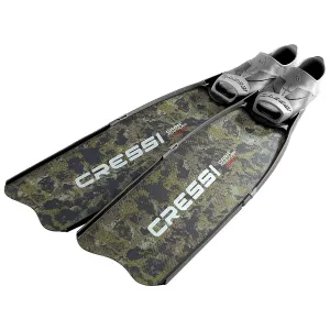 Cressi Gara Modular Carbon Camo Long Blade Freediving Fins