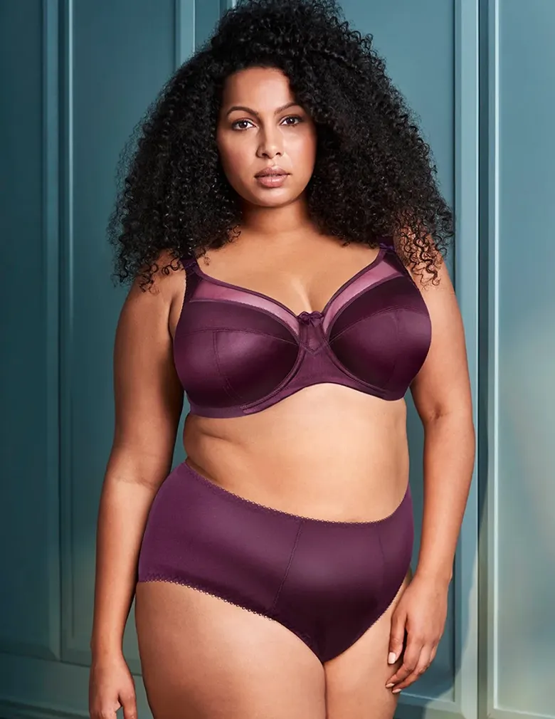 Goddess Keira GD6090 Damson UW Full Coverage Bra