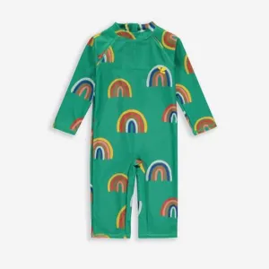 Green Rainbow Rash Suit (0-6 Months)