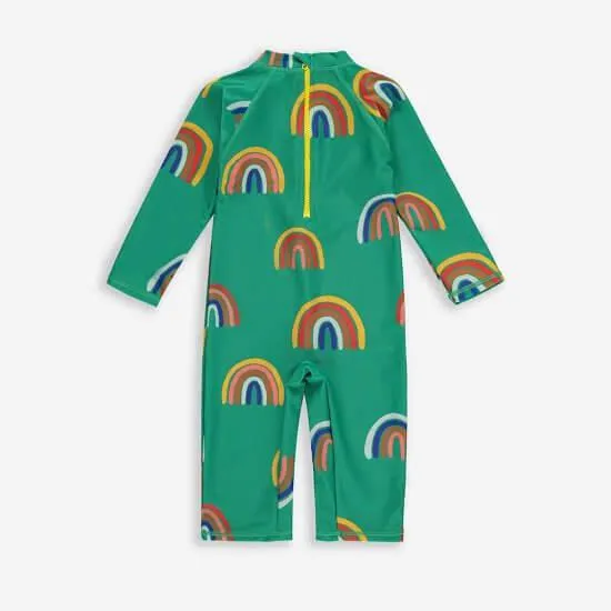 Green Rainbow Rash Suit (0-6 Months)