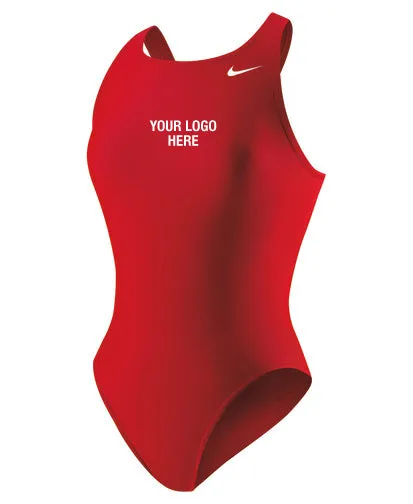 Imprinted Thick Strap Swim Suit (NIKE)