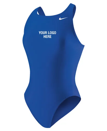 Imprinted Thick Strap Swim Suit (NIKE)