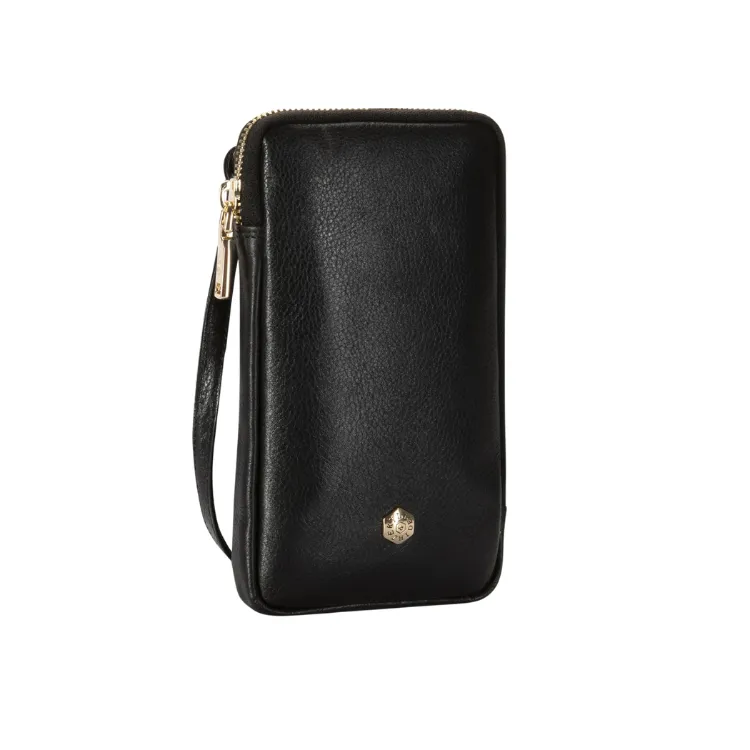 Jekyll & Hide Mobile Phone Pouch With Strap - Black