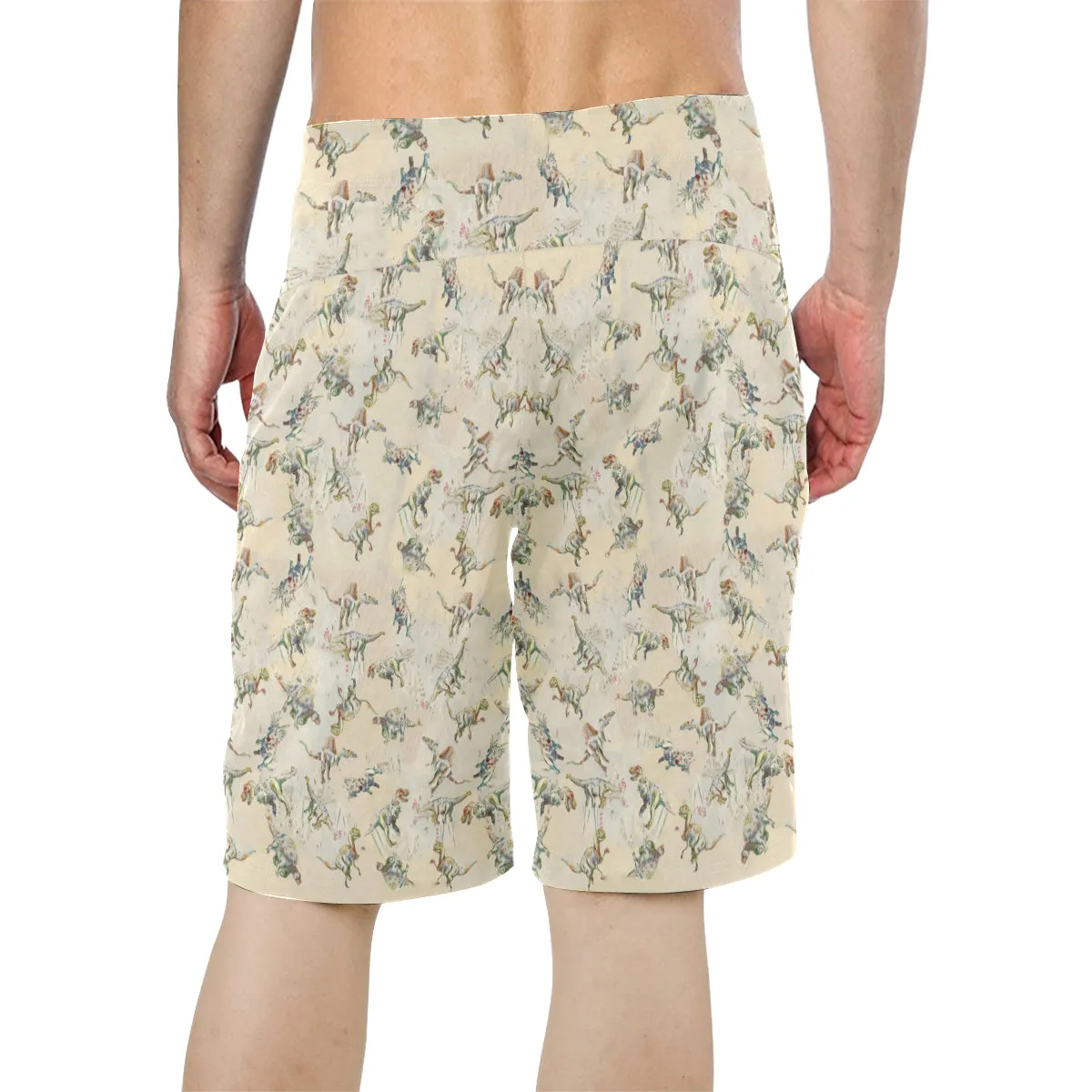 Jurassic Blossom Boardshorts Exclusive Dinostaur Design