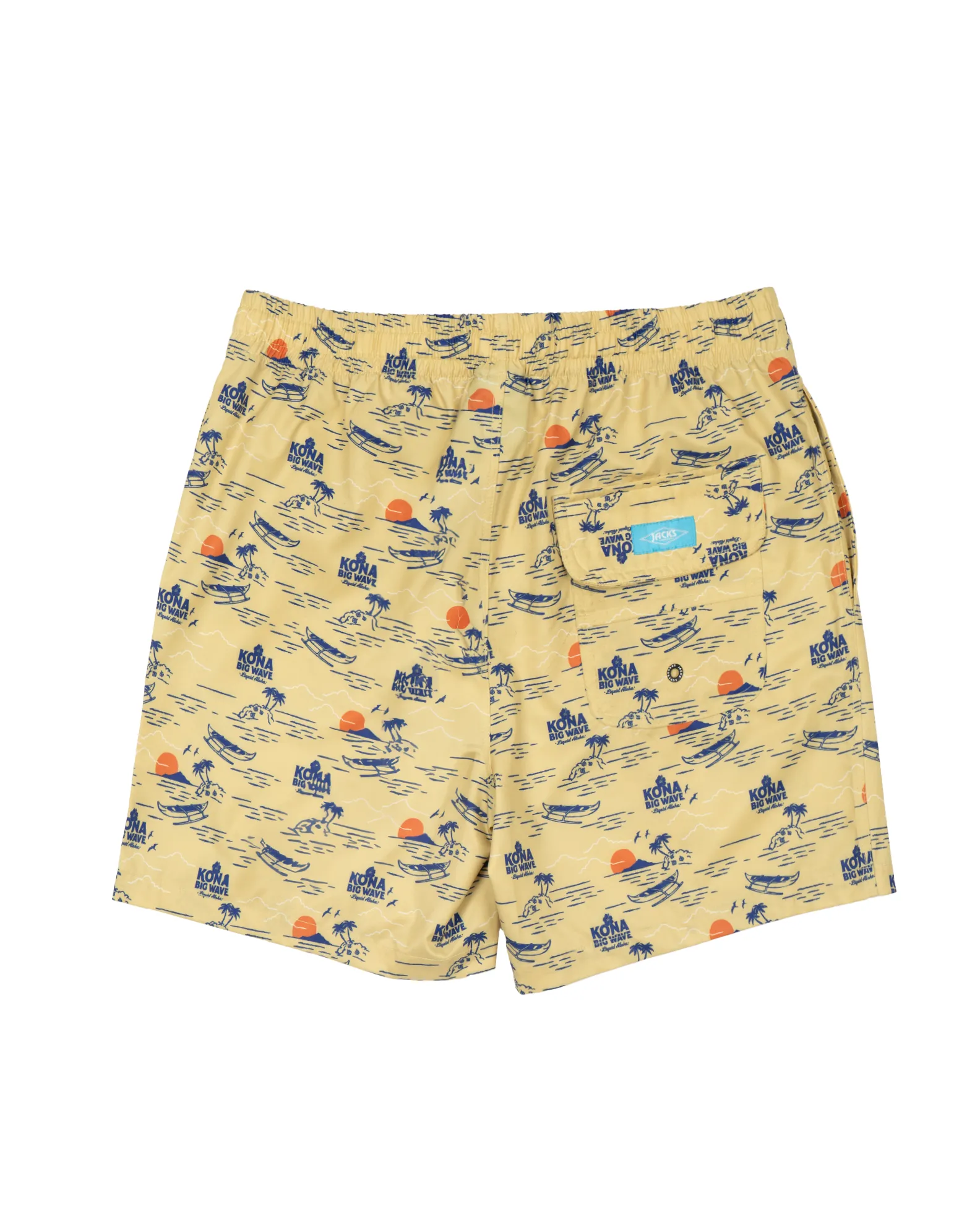 Kona x Jack's "Canoe" Boardshorts