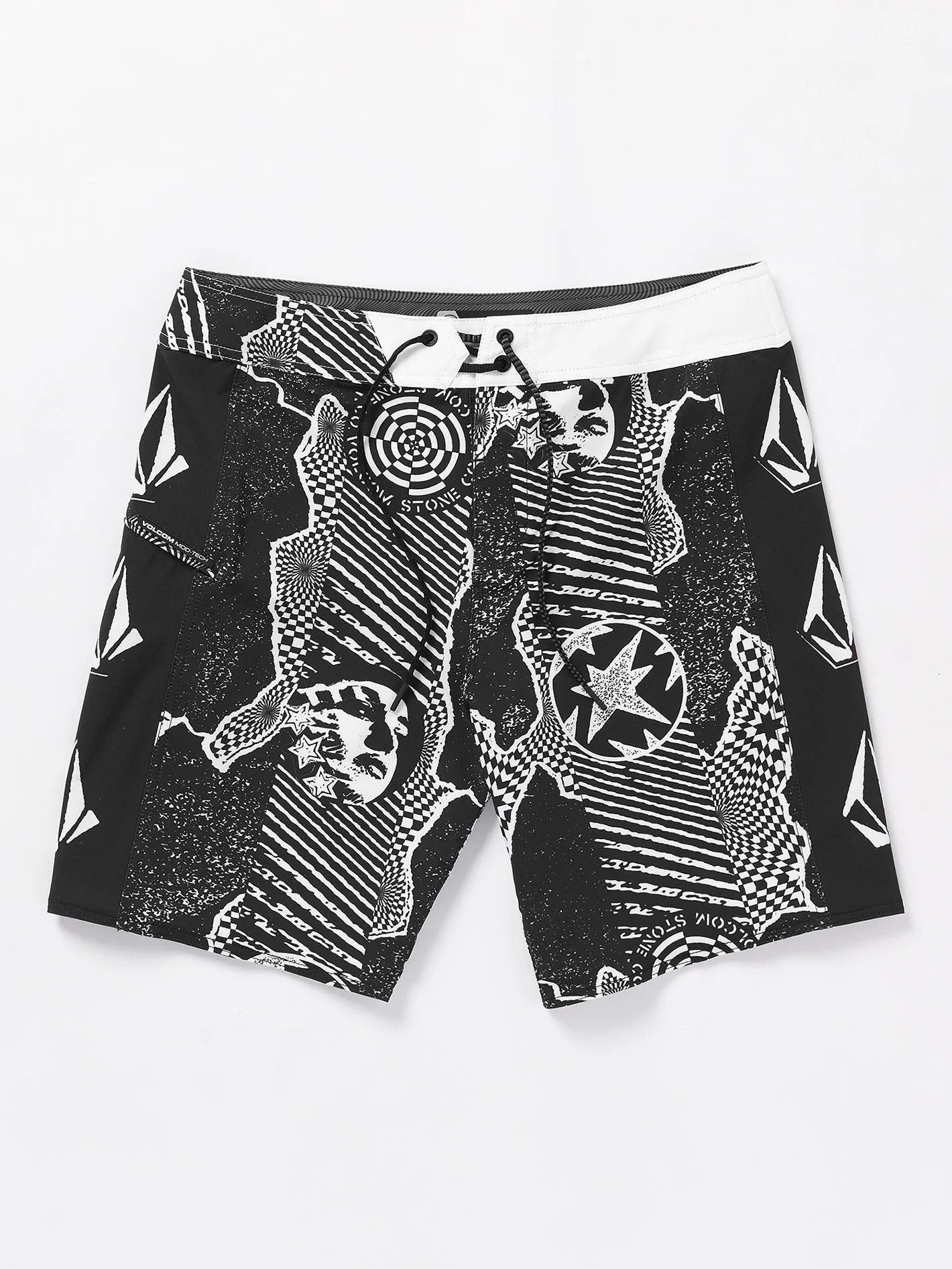 Lido Iconic Mod-Tech Trunks - Black White