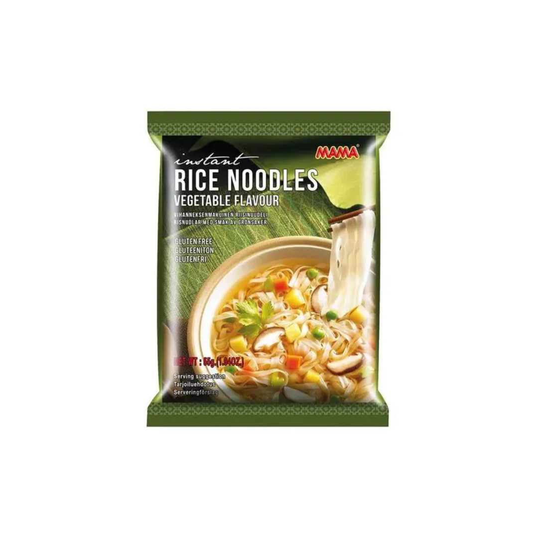 Mama Instant Rice Noodles Gluten Free 55g (pack of 6)