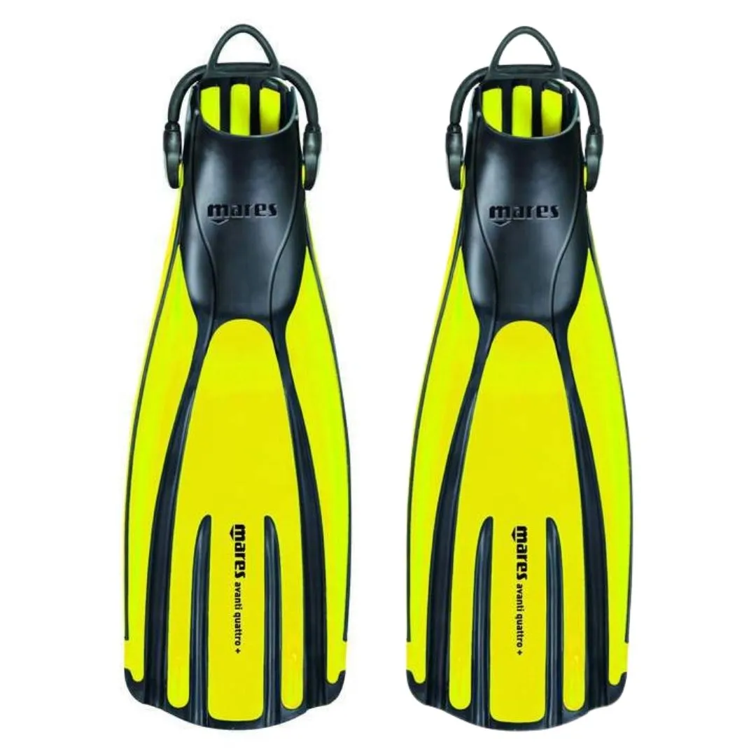 Mares Avanti Quattro  Fins - Yellow