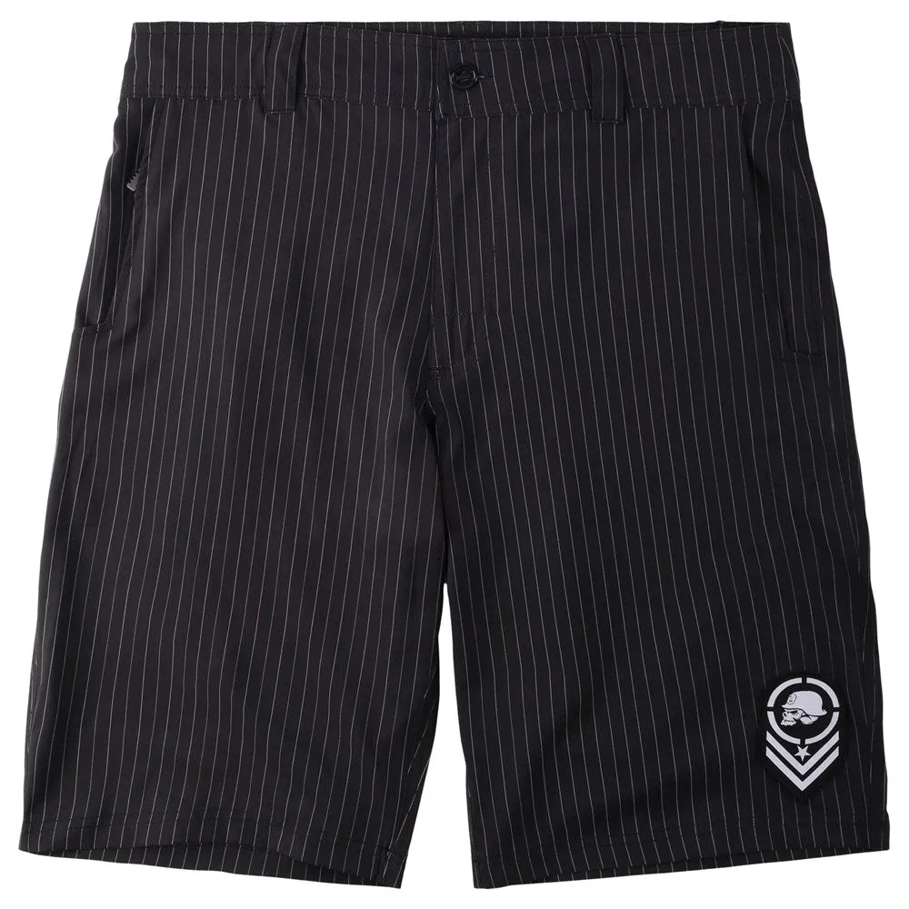 Metal Mulisha Crooked 2 Pinstripe Hybrid Boardshorts