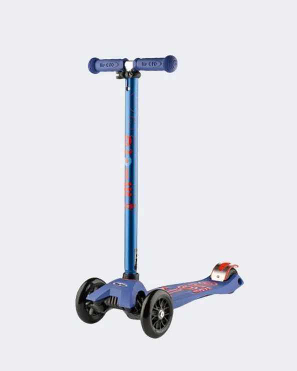 Micro Maxi Deluxe Kids Skating Scooter Blue Mmd023