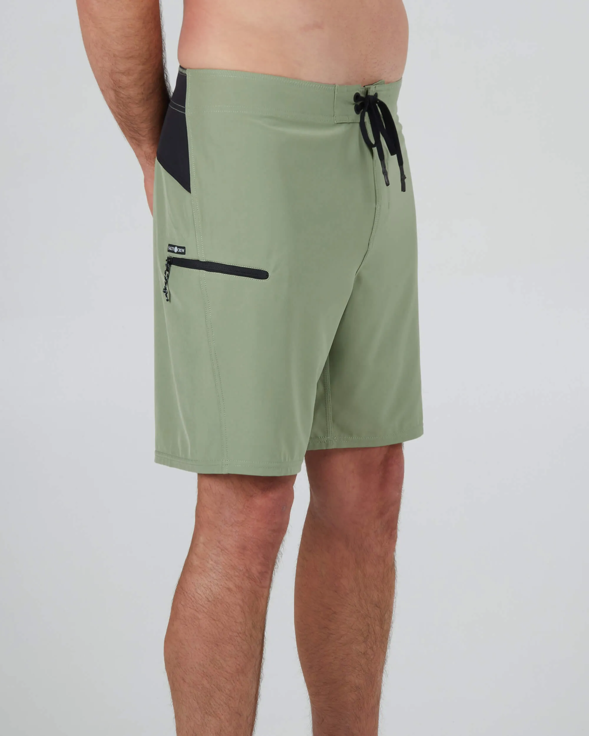 Pinnacle Long Range Boardshort - Dusty Sag