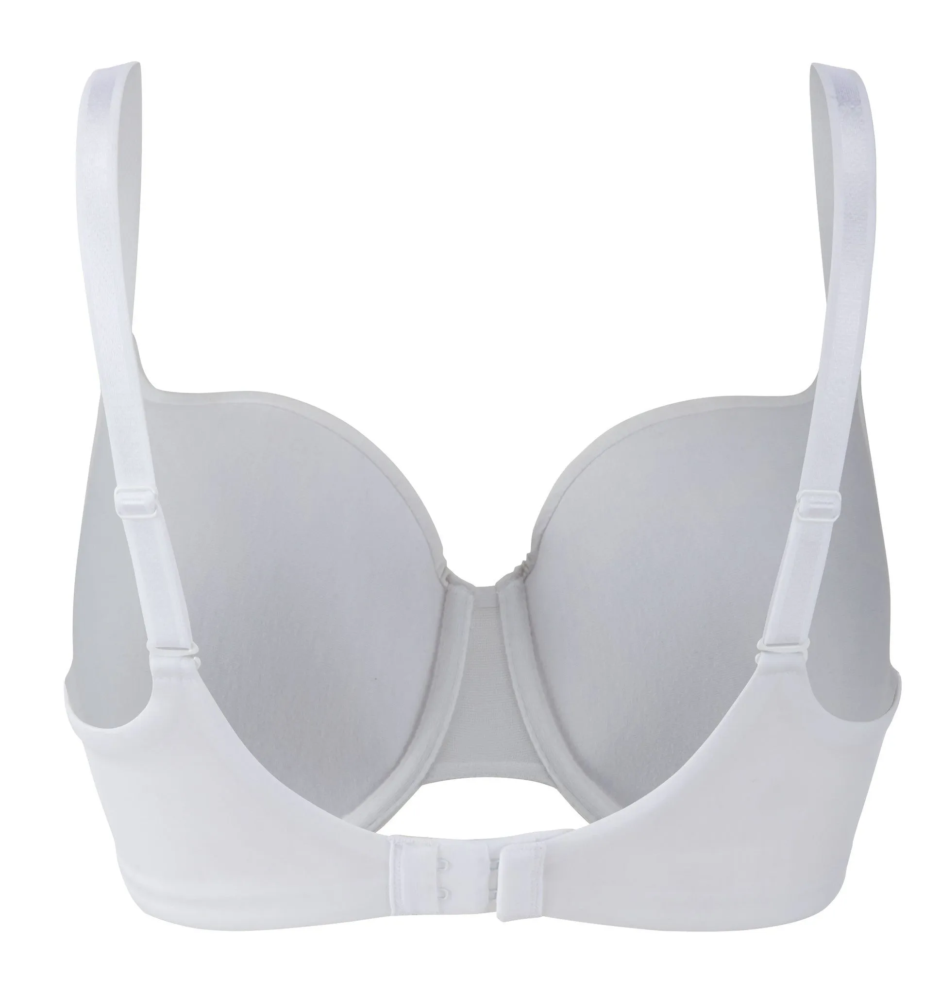 Porcelain Elan T-Shirt Bra White - Panache