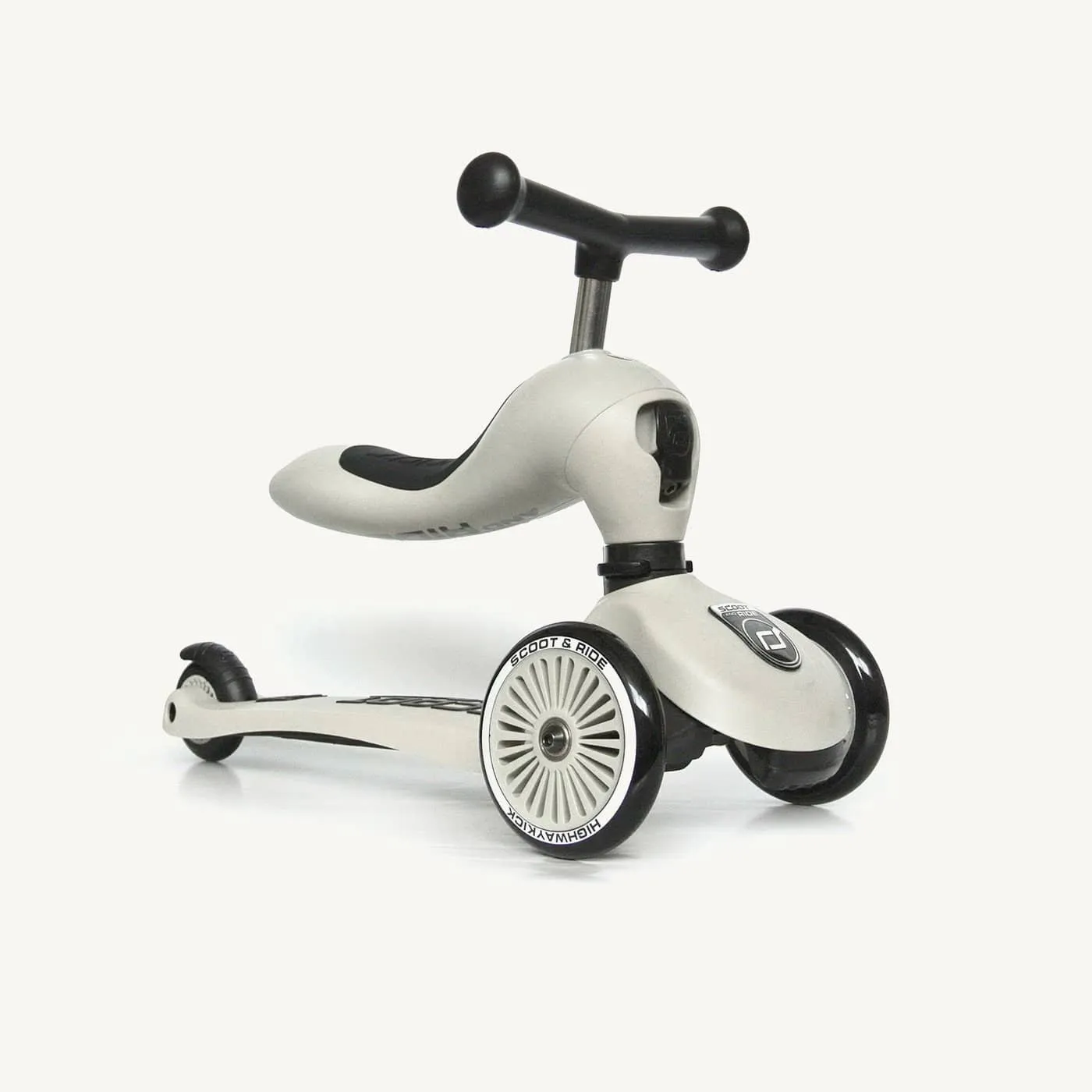 Scoot and Ride 2 in 1 Balance Bike / Scooter - Highwaykick 1 in Ash