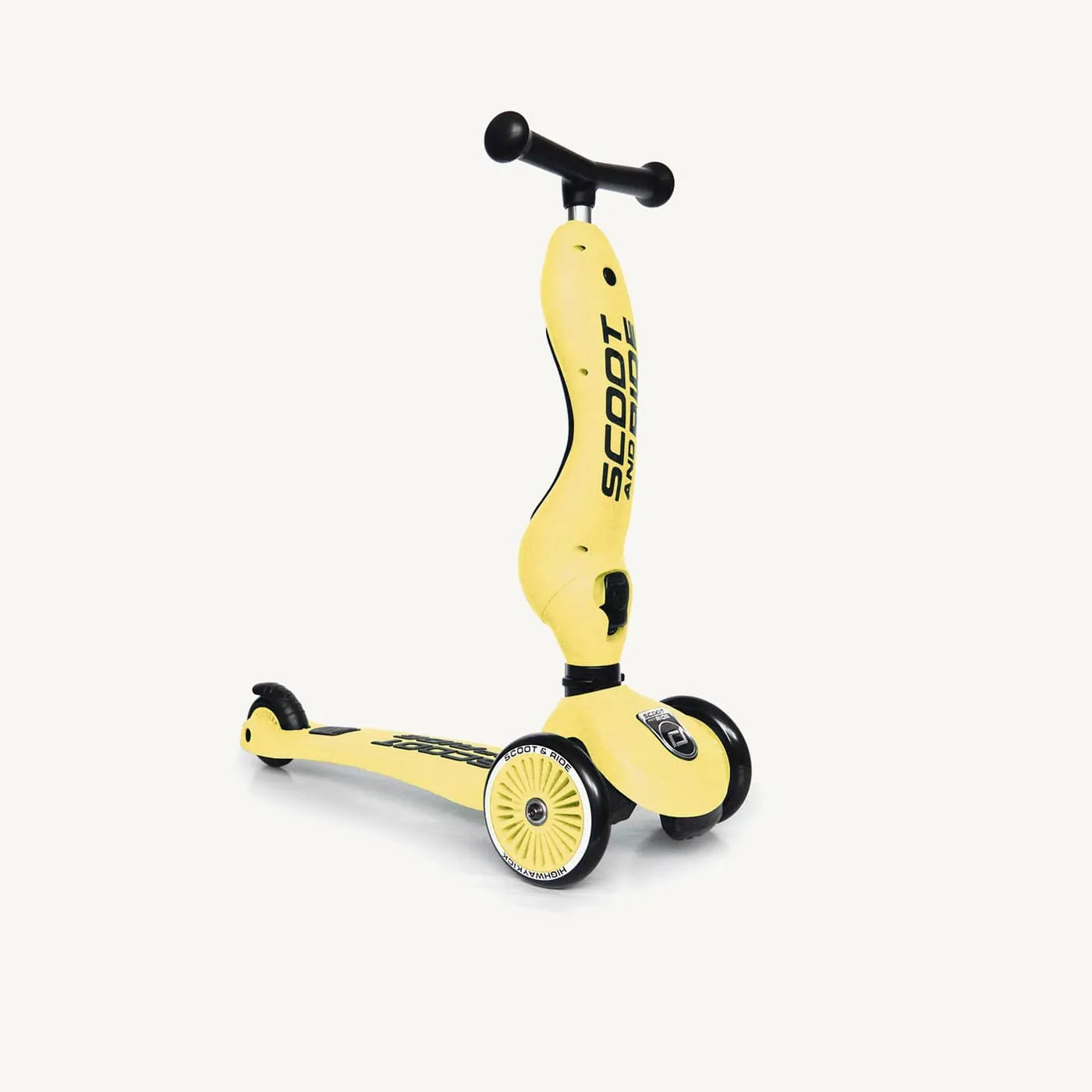 Scoot and Ride 2 in 1 Balance Bike / Scooter - Highwaykick 1 in Lemon