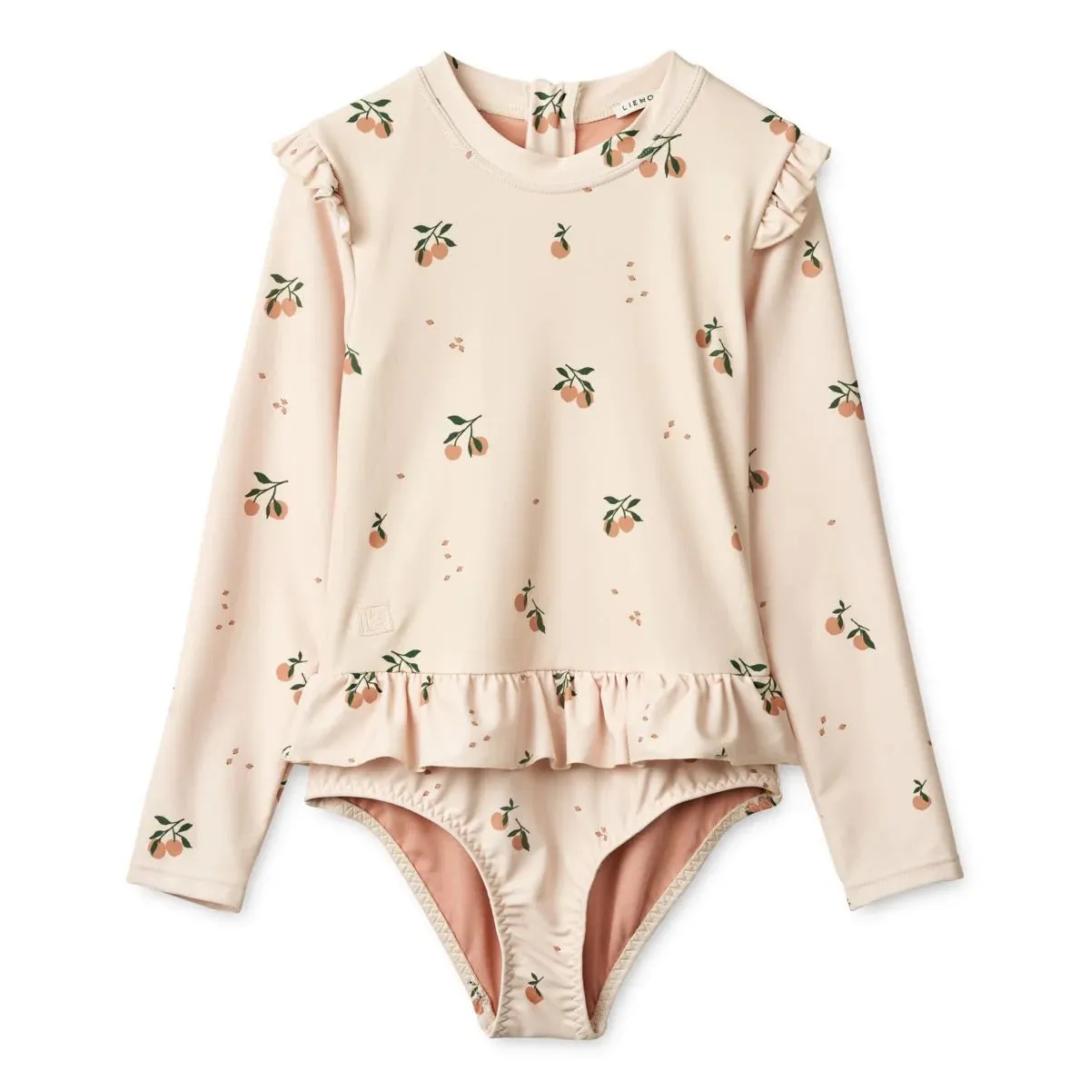 Sille Swim Jumpsuit - Peach / Sea Shell