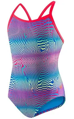 SPEEDO Flipturns Propel Back - Pro LT One Piece Swimsuit (18 Different Prints)