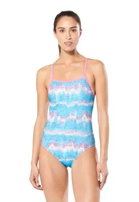 SPEEDO Flipturns Propel Back - Pro LT One Piece Swimsuit (18 Different Prints)