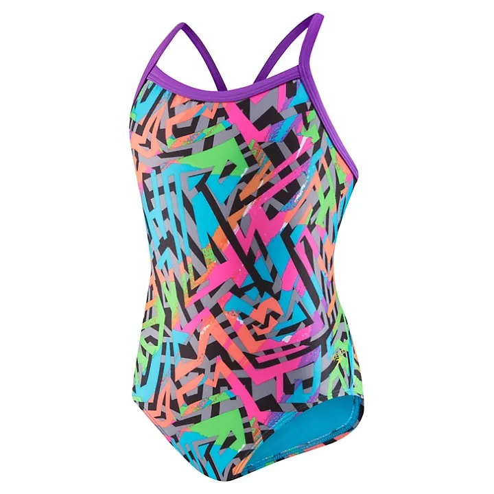 SPEEDO Flipturns Propel Back - Pro LT One Piece Swimsuit (18 Different Prints)