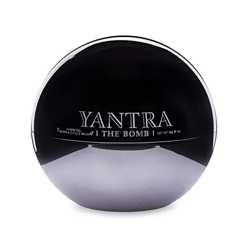 The Bomb Hydrating Beard and Cuticle Balm by Yantra for Unisex - 1 oz Balm