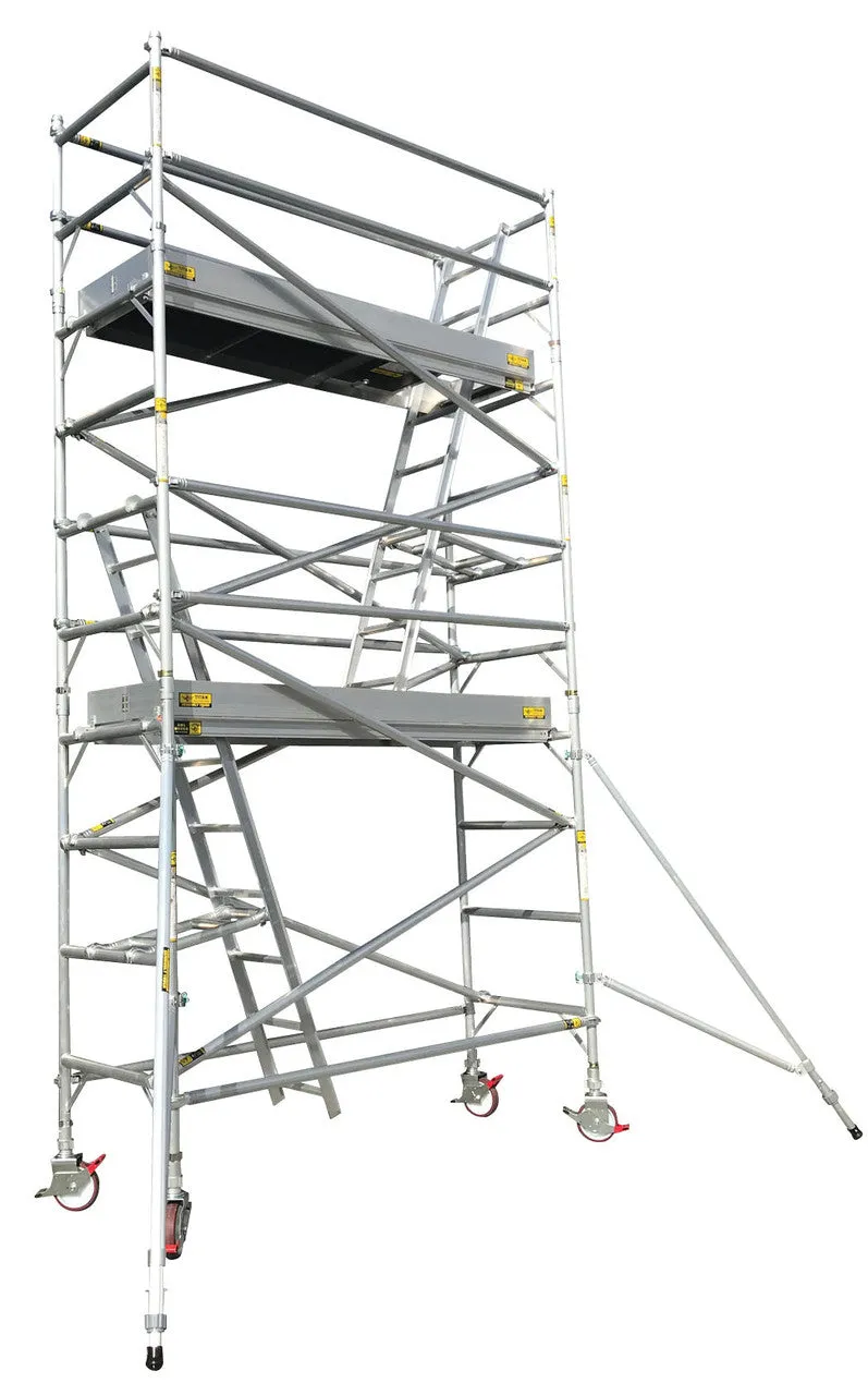 Titan Single Width Mobile Tower Scaffolding  - 6.0m Working Height