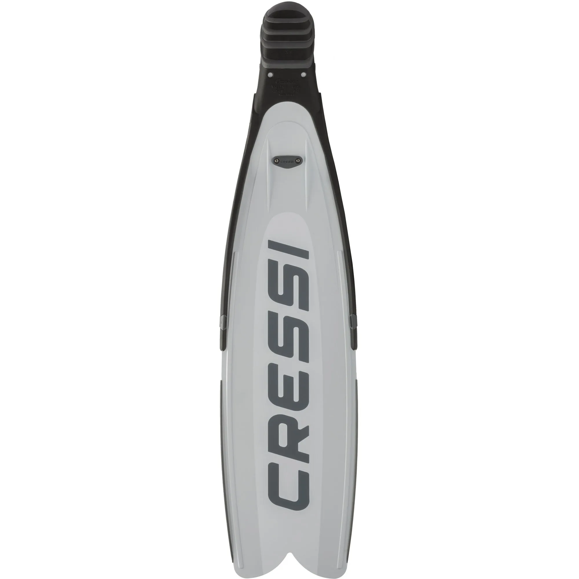 Used Cressi Gara Modular Impulse Fins for Freediving - White, Size: 40/41