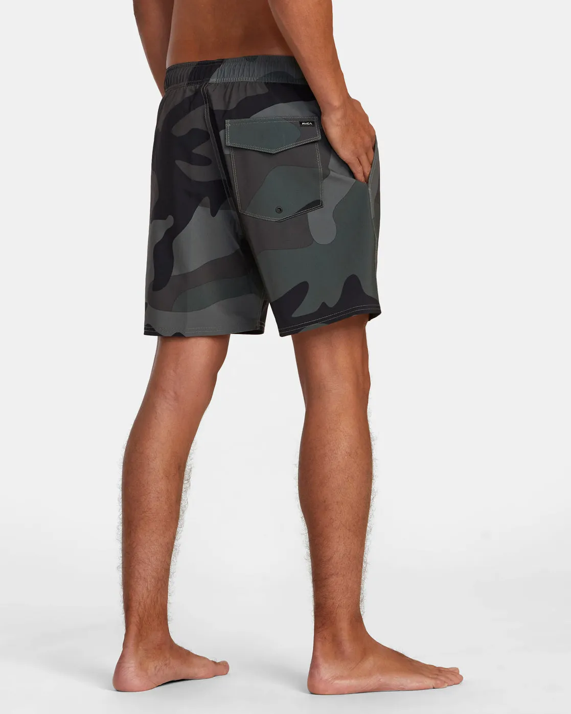 VA Elastic Waist 17" Boardshorts - Camo