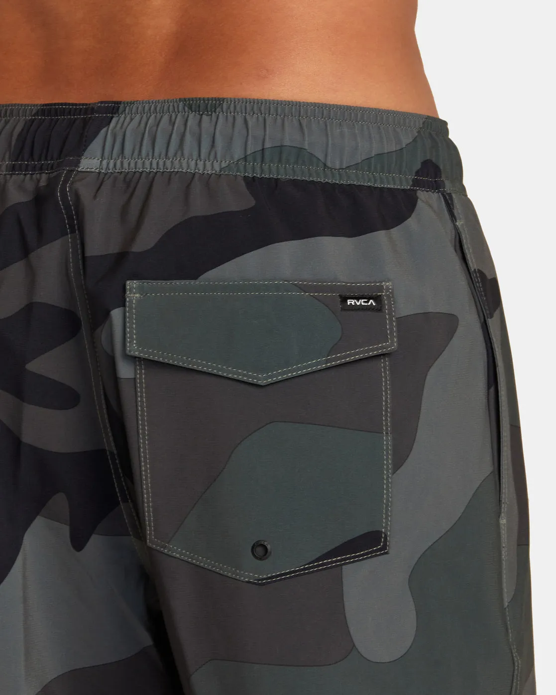 VA Elastic Waist 17" Boardshorts - Camo