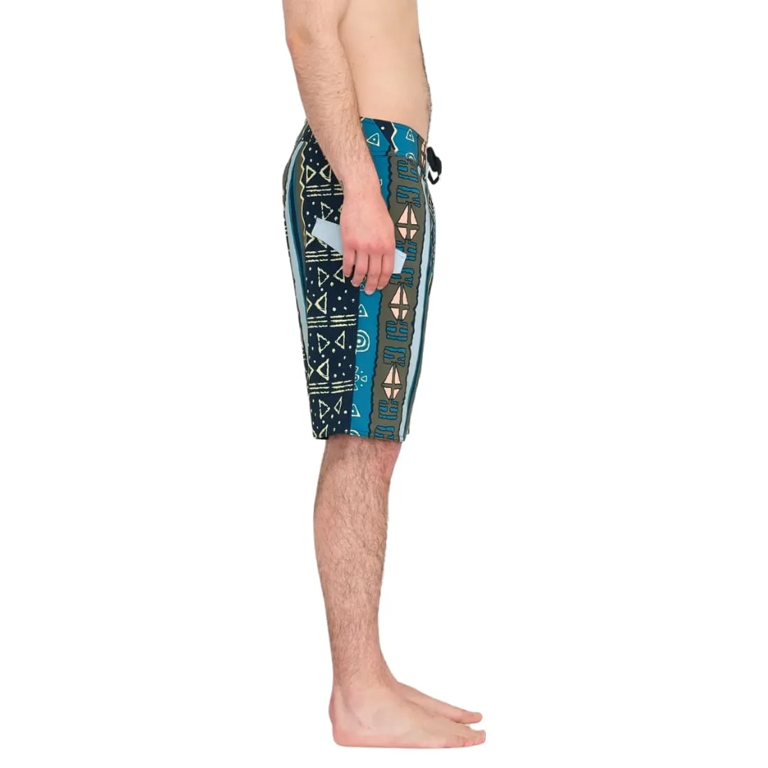 Volcom Lido Print Mod 20 Boardshorts - Ocean Teal