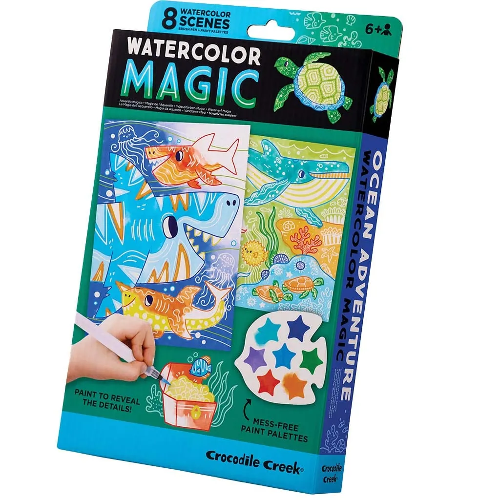 Watercolor Magic Ocean Adventures